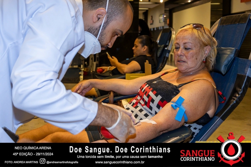 45º Edição - Campanha Sangue Corinthiano - Neo Quimíca Arena