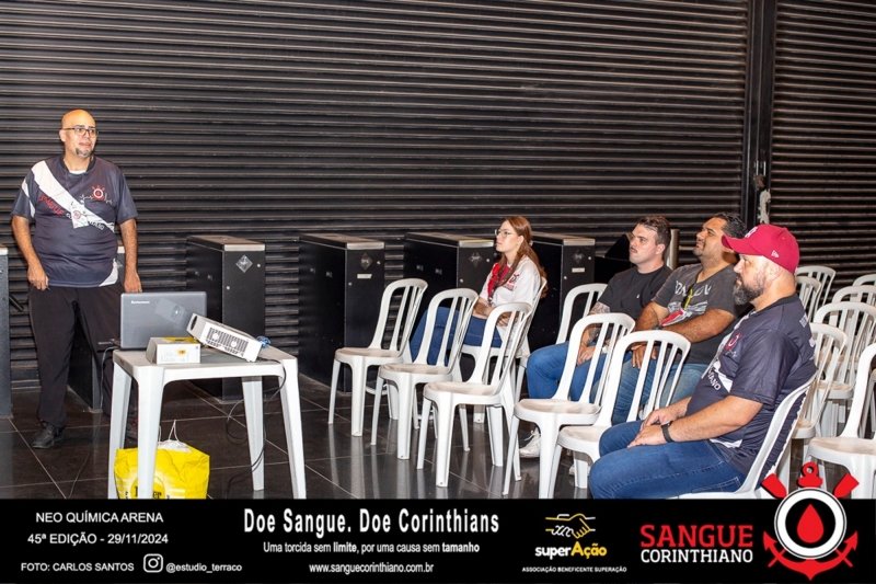 45º Edição - Campanha Sangue Corinthiano - Neo Quimíca Arena