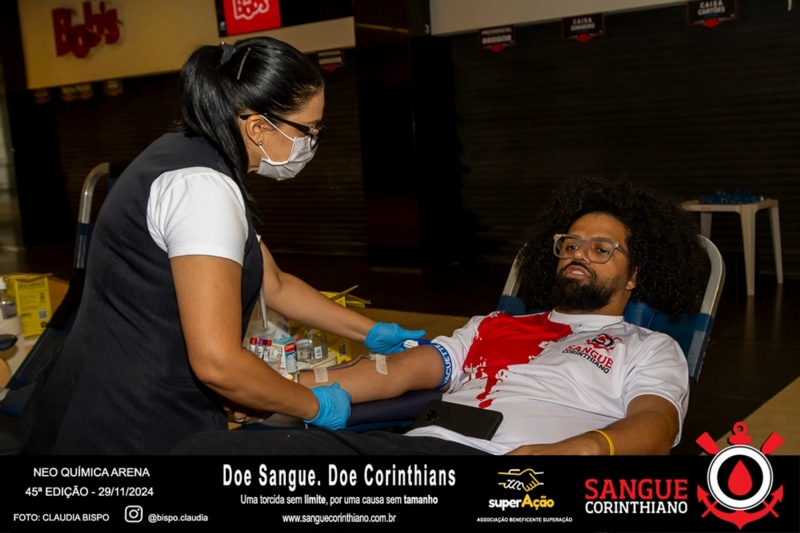 45º Edição - Campanha Sangue Corinthiano - Neo Quimíca Arena