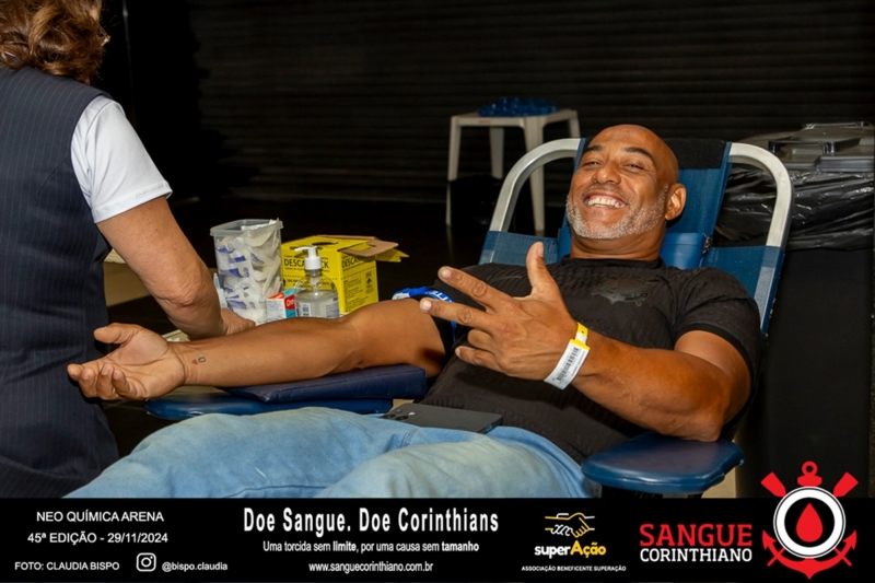 45º Edição - Campanha Sangue Corinthiano - Neo Quimíca Arena