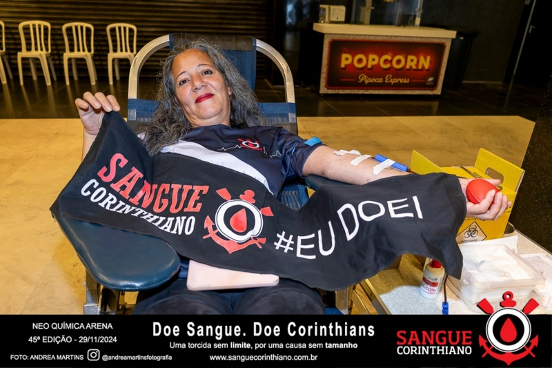 45º Edição - Campanha Sangue Corinthiano - Neo Quimíca Arena