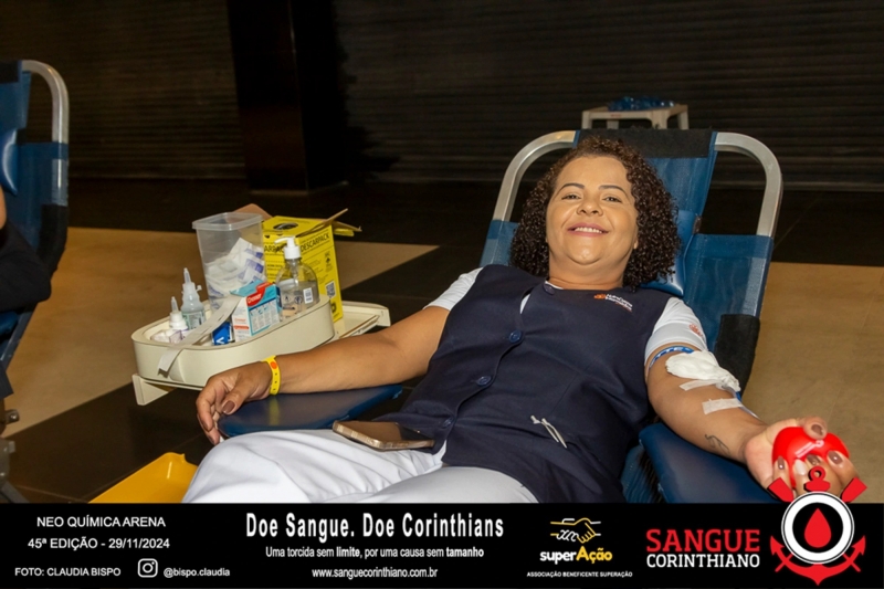 45º Edição - Campanha Sangue Corinthiano - Neo Quimíca Arena