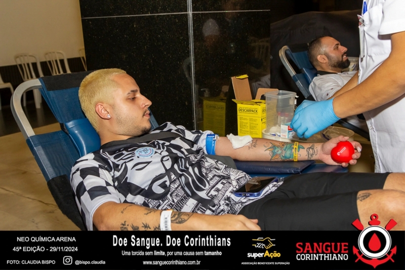 45º Edição - Campanha Sangue Corinthiano - Neo Quimíca Arena