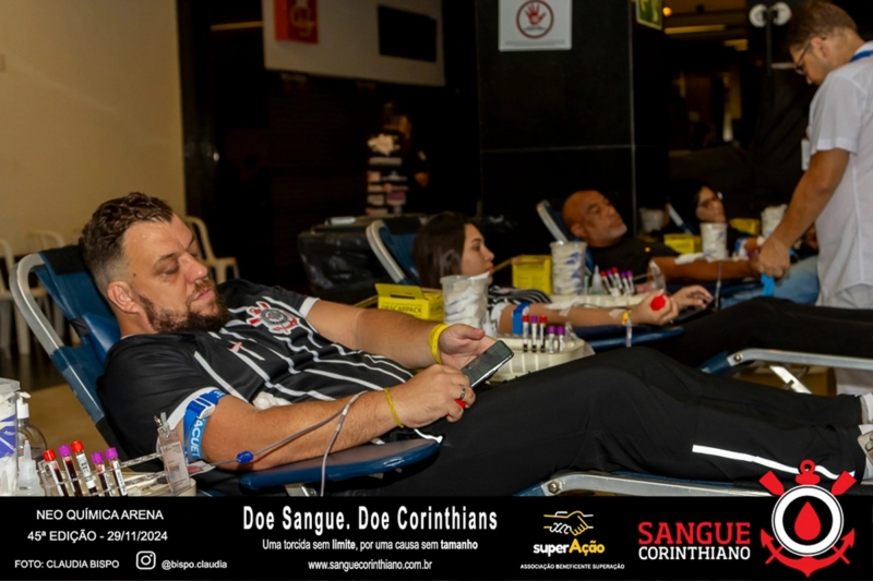 45º Edição - Campanha Sangue Corinthiano - Neo Quimíca Arena