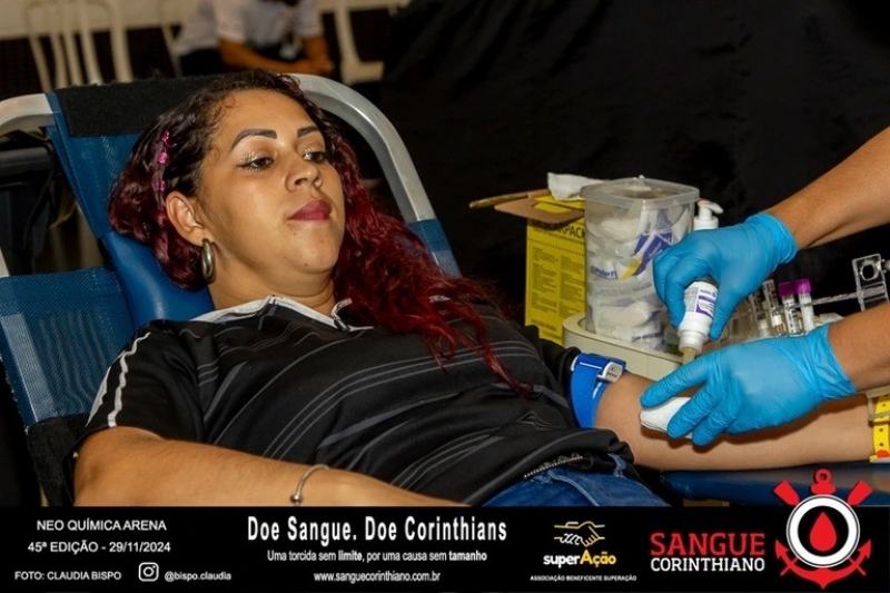 45º Edição - Campanha Sangue Corinthiano - Neo Quimíca Arena