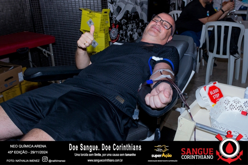 45º Edição - Campanha Sangue Corinthiano - Neo Quimíca Arena