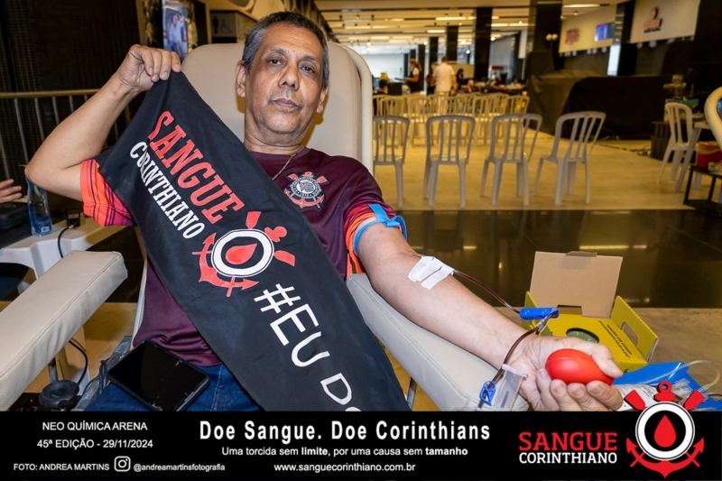 45º Edição - Campanha Sangue Corinthiano - Neo Quimíca Arena