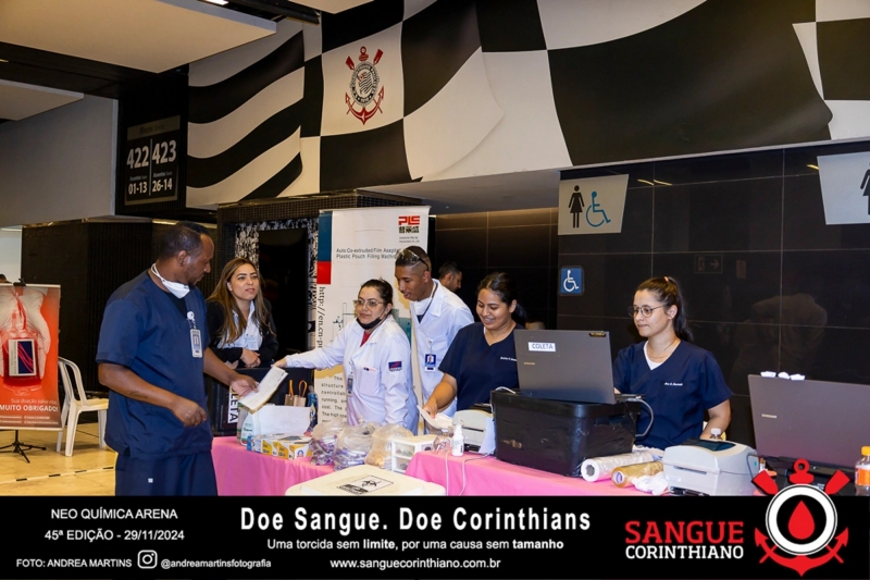 45º Edição - Campanha Sangue Corinthiano - Neo Quimíca Arena
