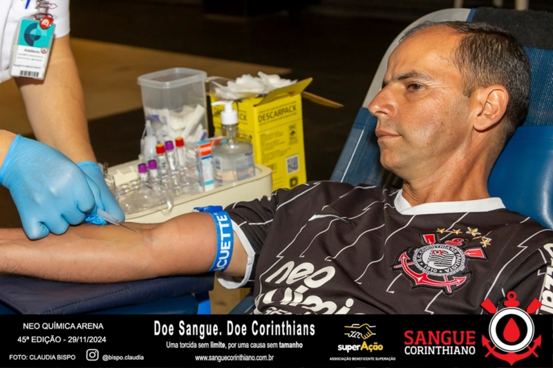 45º Edição - Campanha Sangue Corinthiano - Neo Quimíca Arena