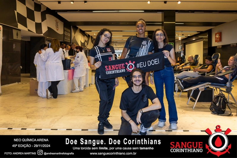 45º Edição - Campanha Sangue Corinthiano - Neo Quimíca Arena