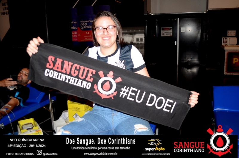 45º Edição - Campanha Sangue Corinthiano - Neo Quimíca Arena