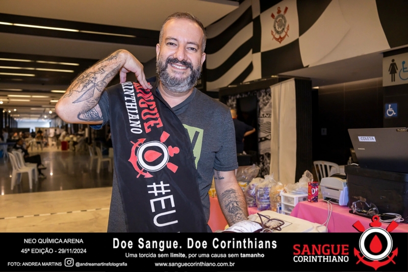 45º Edição - Campanha Sangue Corinthiano - Neo Quimíca Arena