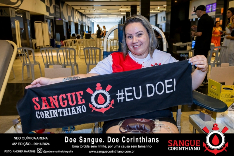 45º Edição - Campanha Sangue Corinthiano - Neo Quimíca Arena