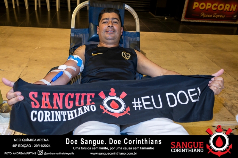 45º Edição - Campanha Sangue Corinthiano - Neo Quimíca Arena