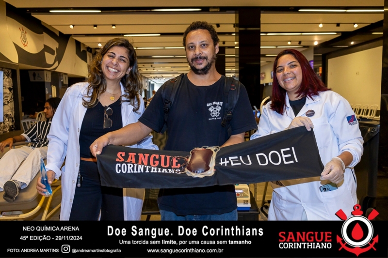 45º Edição - Campanha Sangue Corinthiano - Neo Quimíca Arena