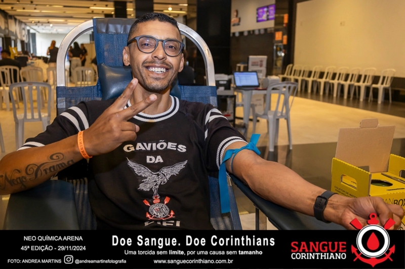 45º Edição - Campanha Sangue Corinthiano - Neo Quimíca Arena