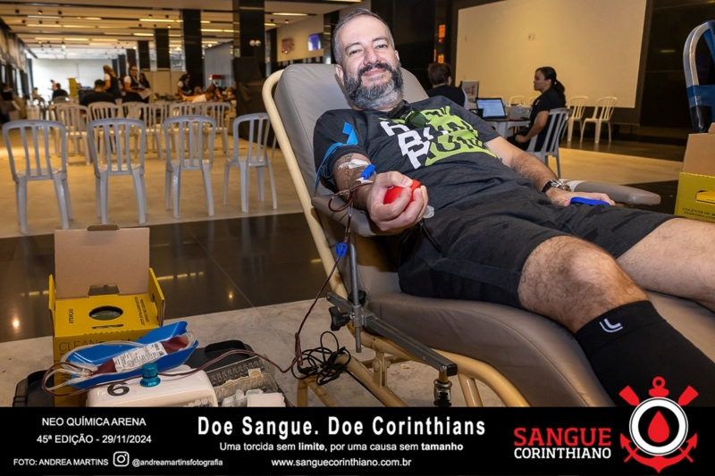 45º Edição - Campanha Sangue Corinthiano - Neo Quimíca Arena