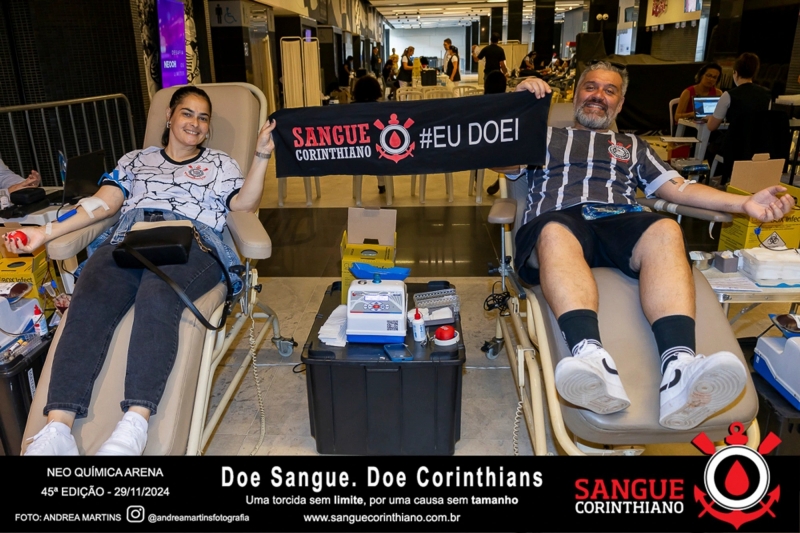 45º Edição - Campanha Sangue Corinthiano - Neo Quimíca Arena