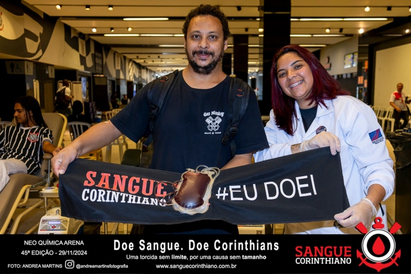 45º Edição - Campanha Sangue Corinthiano - Neo Quimíca Arena