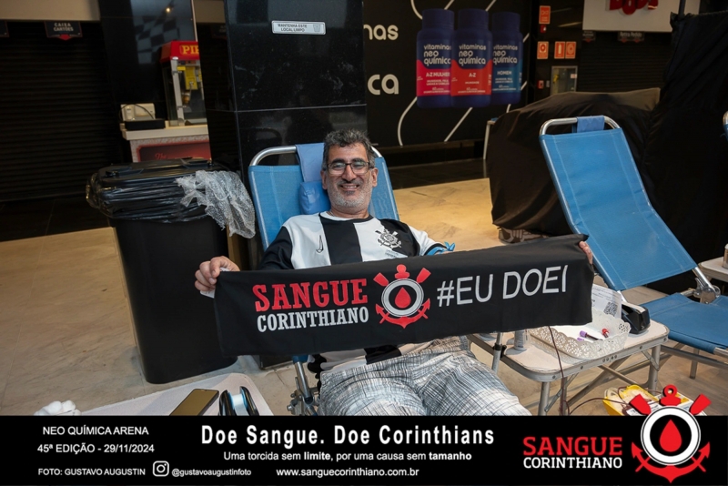 45º Edição - Campanha Sangue Corinthiano - Neo Quimíca Arena