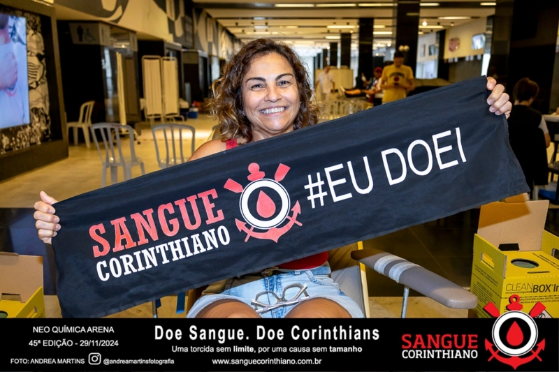 45º Edição - Campanha Sangue Corinthiano - Neo Quimíca Arena