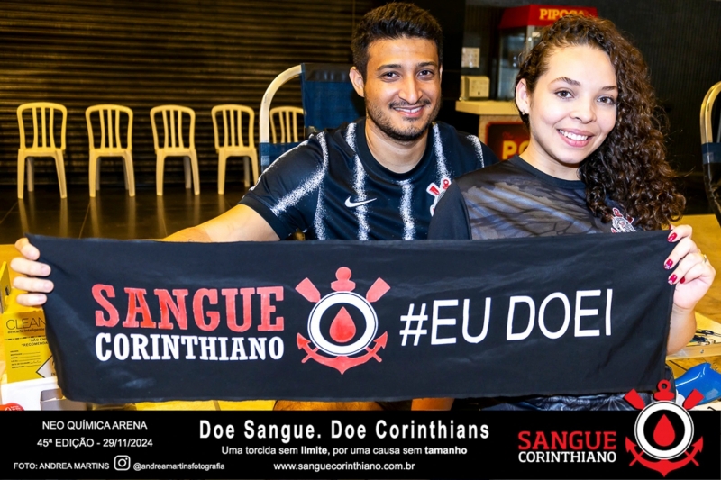 45º Edição - Campanha Sangue Corinthiano - Neo Quimíca Arena