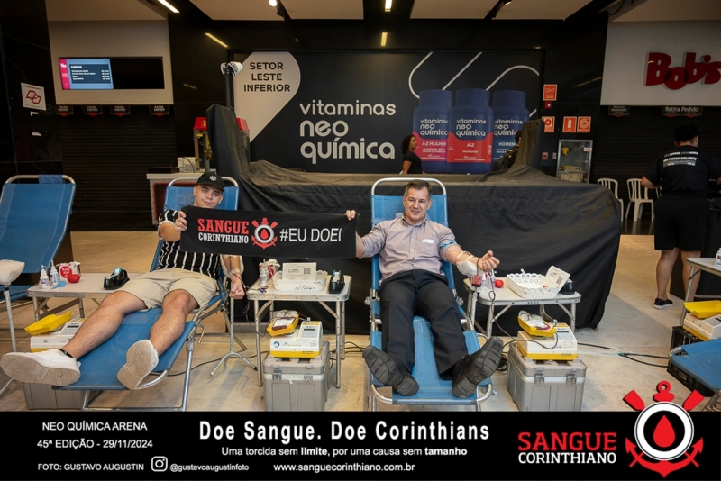 45º Edição - Campanha Sangue Corinthiano - Neo Quimíca Arena