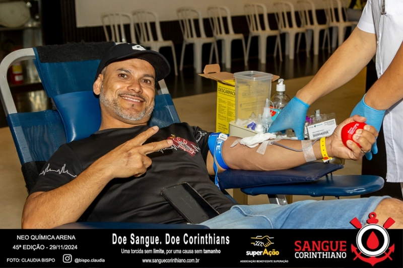 45º Edição - Campanha Sangue Corinthiano - Neo Quimíca Arena