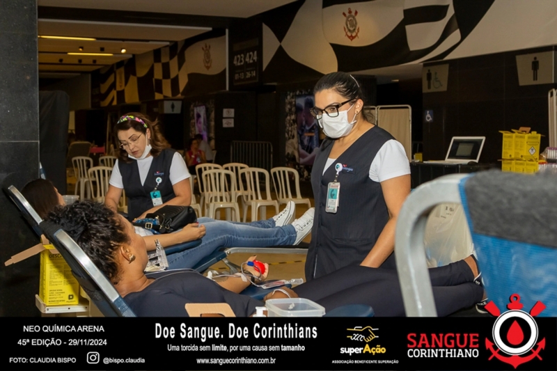 45º Edição - Campanha Sangue Corinthiano - Neo Quimíca Arena