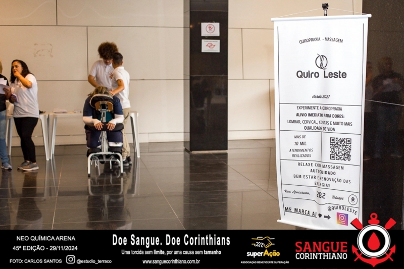 45º Edição - Campanha Sangue Corinthiano - Neo Quimíca Arena