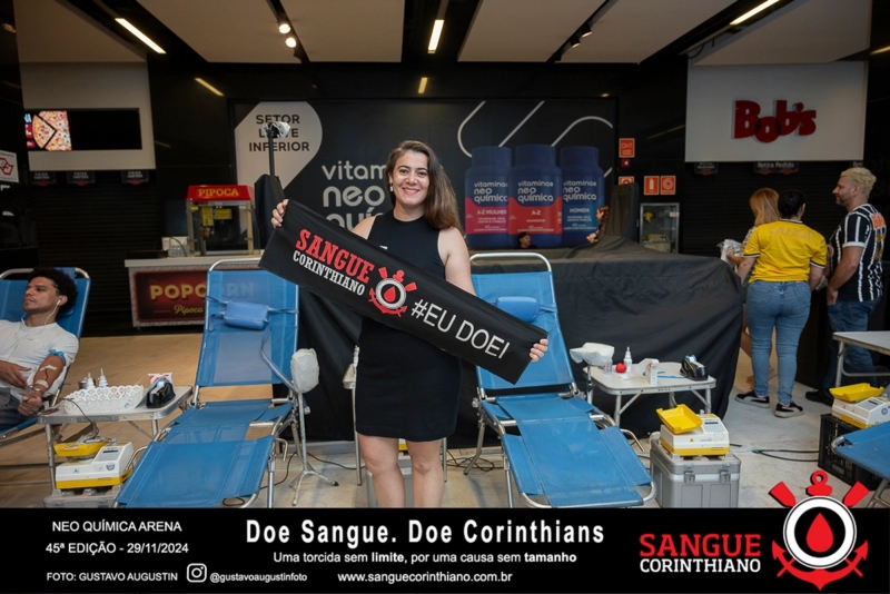 45º Edição - Campanha Sangue Corinthiano - Neo Quimíca Arena