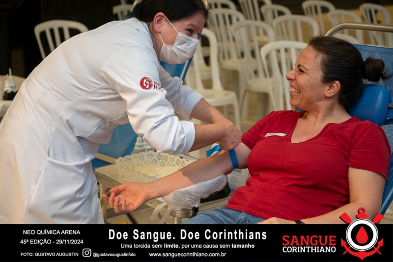 45º Edição - Campanha Sangue Corinthiano - Neo Quimíca Arena