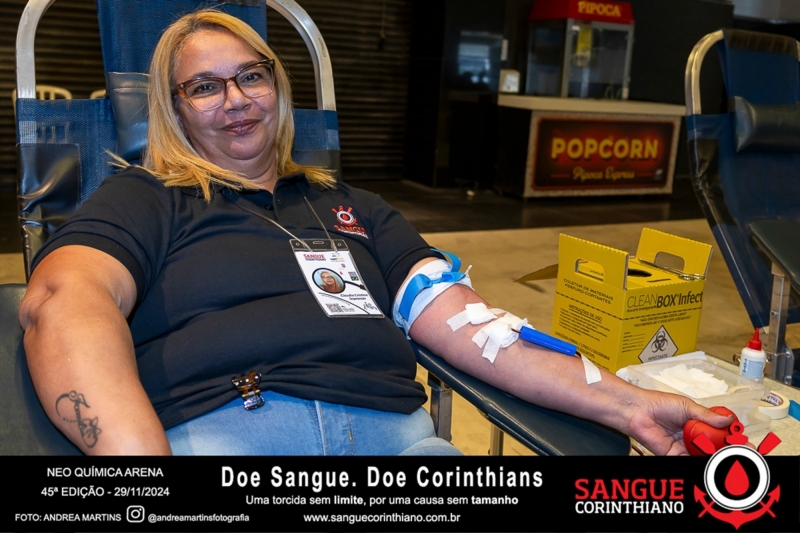 45º Edição - Campanha Sangue Corinthiano - Neo Quimíca Arena