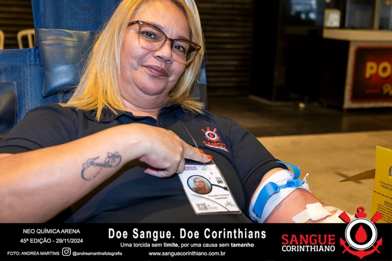 45º Edição - Campanha Sangue Corinthiano - Neo Quimíca Arena