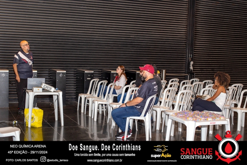 45º Edição - Campanha Sangue Corinthiano - Neo Quimíca Arena