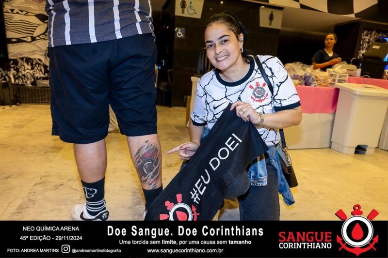 45º Edição - Campanha Sangue Corinthiano - Neo Quimíca Arena