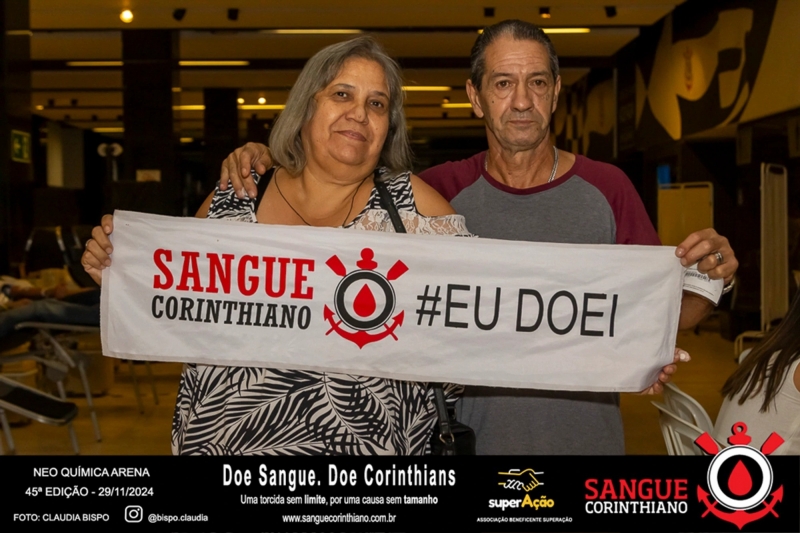 45º Edição - Campanha Sangue Corinthiano - Neo Quimíca Arena