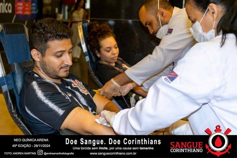45º Edição - Campanha Sangue Corinthiano - Neo Quimíca Arena
