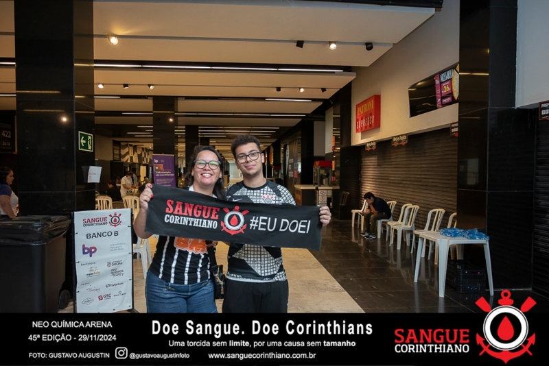 45º Edição - Campanha Sangue Corinthiano - Neo Quimíca Arena
