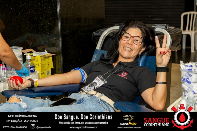 45º Edição - Campanha Sangue Corinthiano - Neo Quimíca Arena