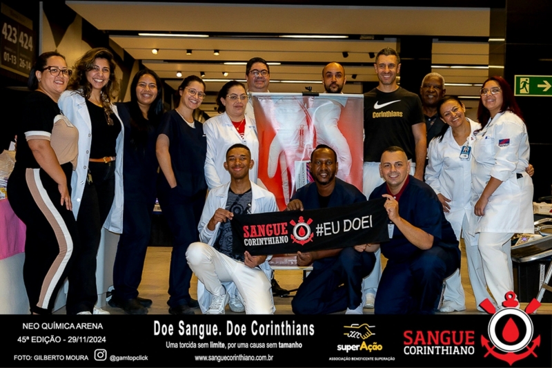 45º Edição - Campanha Sangue Corinthiano - Neo Quimíca Arena