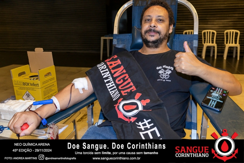 45º Edição - Campanha Sangue Corinthiano - Neo Quimíca Arena