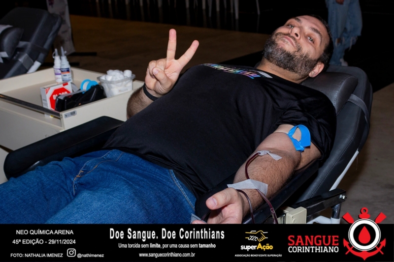 45º Edição - Campanha Sangue Corinthiano - Neo Quimíca Arena