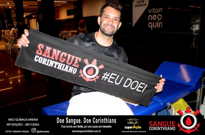 45º Edição - Campanha Sangue Corinthiano - Neo Quimíca Arena