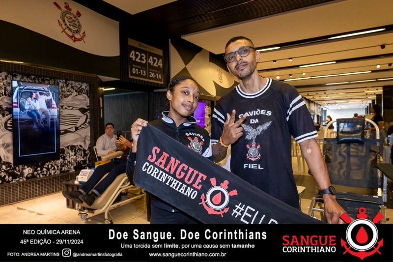 45º Edição - Campanha Sangue Corinthiano - Neo Quimíca Arena