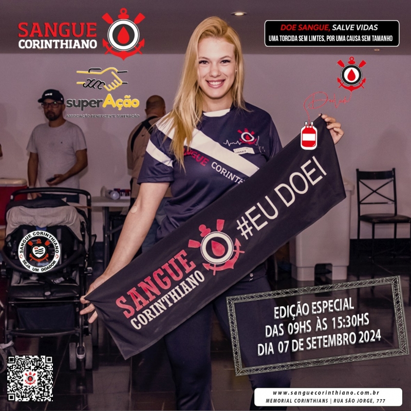44º Edição Especial - Campanha Sangue Corinthiano - Neo Quimíca Arena