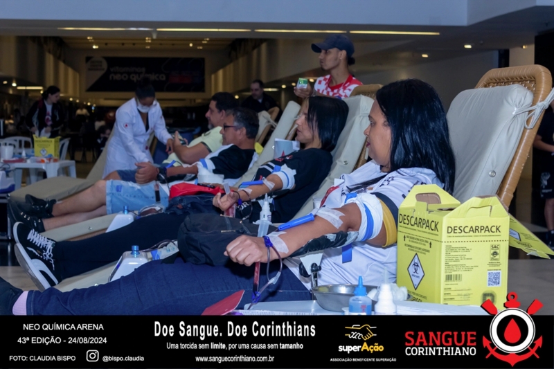 43º Edição - Campanha Sangue Corinthiano - Neo Quimíca Arena