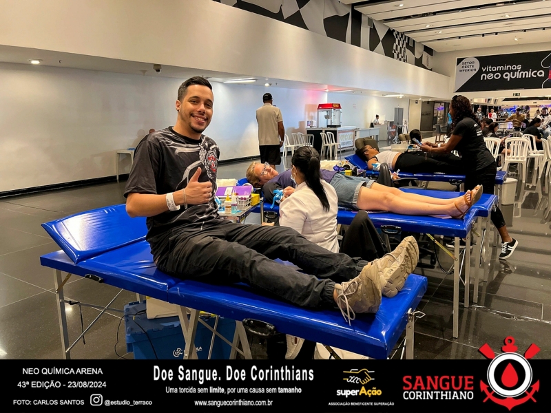 43º Edição - Campanha Sangue Corinthiano - Neo Quimíca Arena