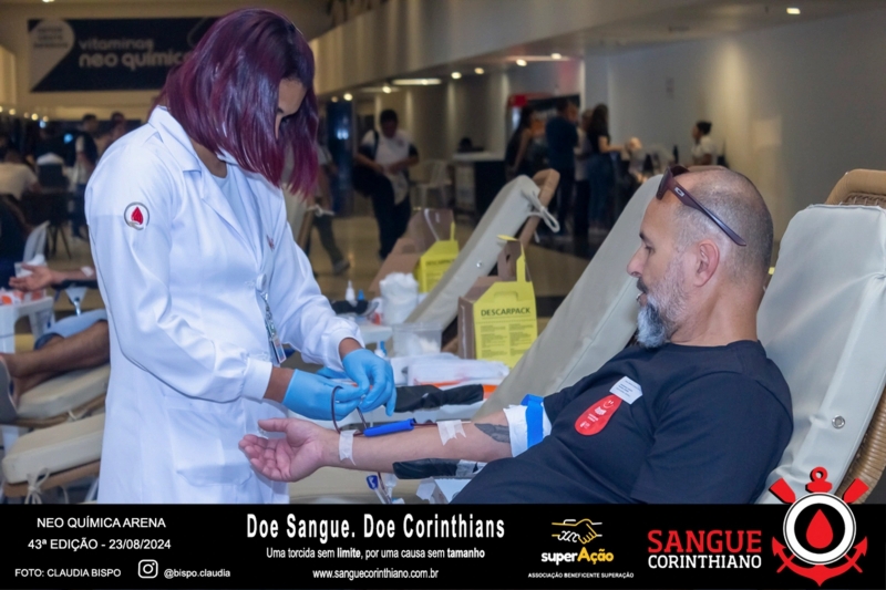 43º Edição - Campanha Sangue Corinthiano - Neo Quimíca Arena