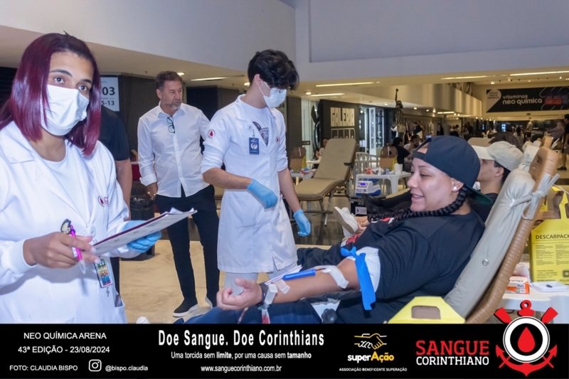 43º Edição - Campanha Sangue Corinthiano - Neo Quimíca Arena